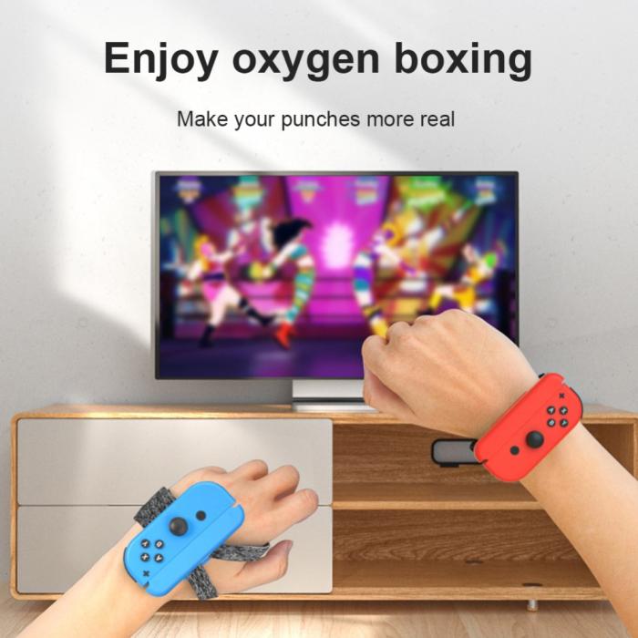 Bild 3, AOLION AOLION 2-PACK Nintendo Switch Joy-Con Armband - Teknikhallen.se