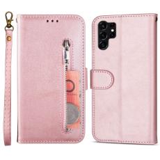  Samsung Galaxy S23 Ultra Fodral Multifunktionell Ros&eacute;guld - Teknikhallen.se