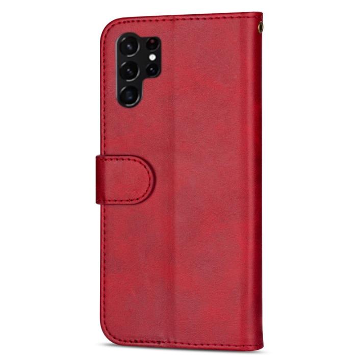 Bild 5,  Samsung Galaxy S23 Ultra Fodral Multifunktionell Röd - Teknikhallen.se
