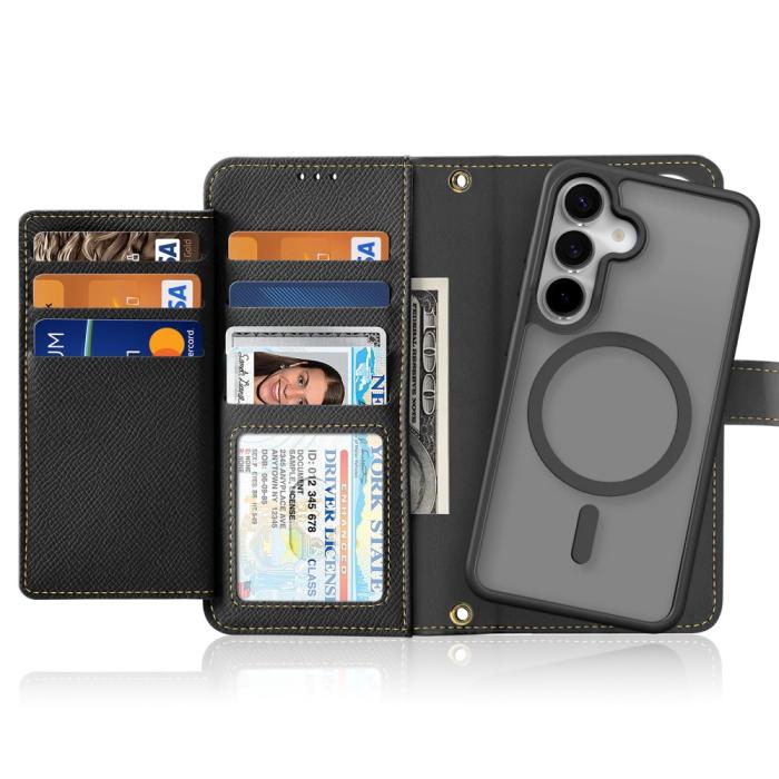 Bild 2, DUX DUCIS DUX DUCIS Galaxy S25 Plus 2in1 Magnet Fodral Lawa Series Svart - Teknikhallen.se