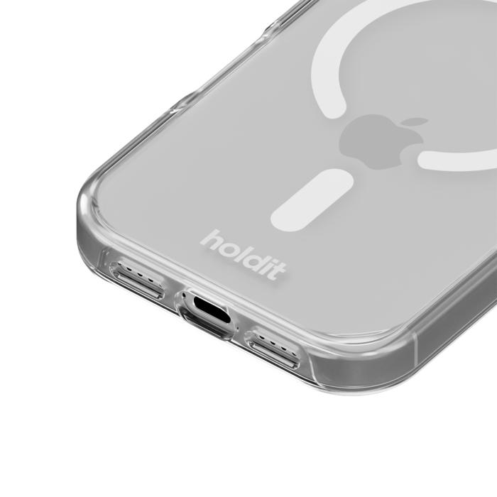 Bild 3, holdit holdit iPhone 17 Pro Max MagSafe Mobilskal White/Transparent - Teknikhallen.se