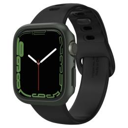 Spigen Spigen Apple Watch 7/8 45 mm Skal Thin Fit Militär Grön - Teknikhallen.se