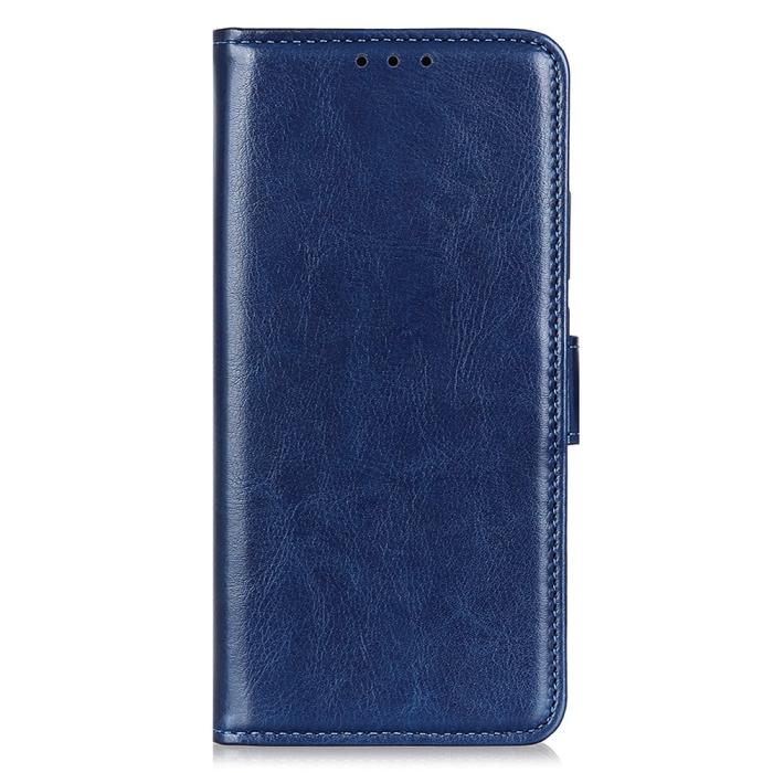 Bild 2,  Samsung Galaxy A03 Fodral Crazy Horse Blå - Teknikhallen.se
