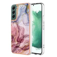  Samsung Galaxy S23 Plus Skal Marmor TPU Ros&eacute;guld - Teknikhallen.se