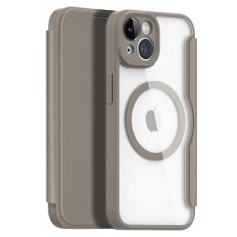 DUX DUCIS DUX DUCIS iPhone 14 Fodral MagSafe Skin X Pro Khaki - Teknikhallen.se