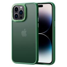 iPhone 14 Pro Max Skal Classic Hybrid Matt Gr&ouml;n - Teknikhallen.se