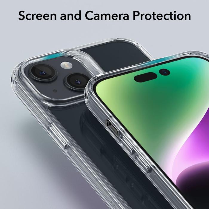 Bild 4, ESR ESR iPhone 15 Plus Skal Ice Shield Transparent - Teknikhallen.se