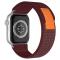 ColorPop Apple Watch 42/44/45/49 mm Armband Nylon Trail Loop Vinröd - Teknikhallen.se