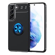  Samsung Galaxy S22 Plus Skal Ring Svart/Bl&aring; - Teknikhallen.se