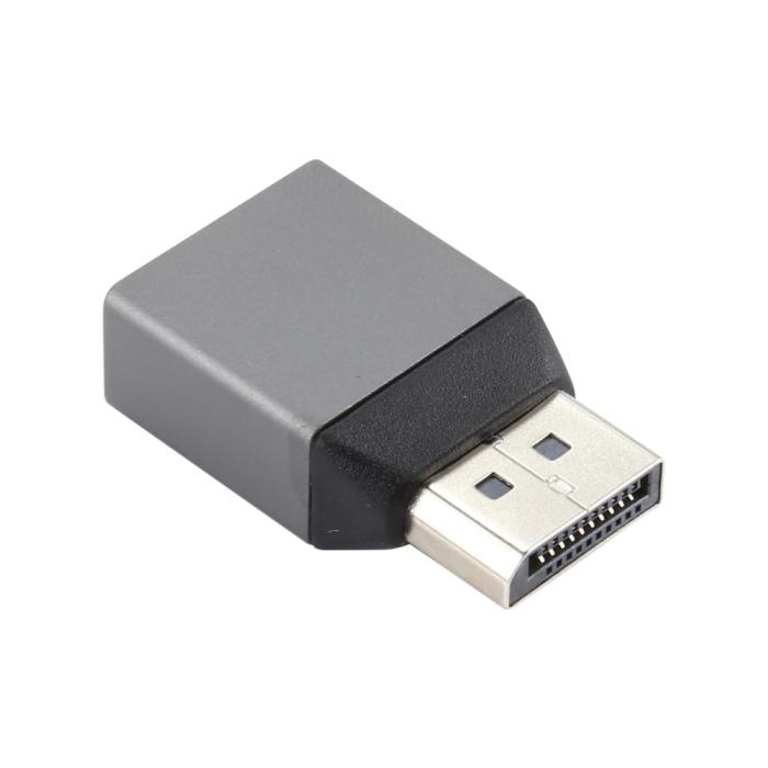 Bild 2,  DisplayPort Hona till DisplayPort Hane Adapter Grå - Teknikhallen.se