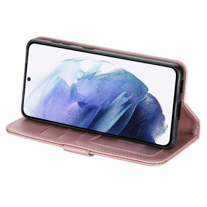 Bild 3,  Samsung Galaxy S23 Ultra Fodral Multifunktionell Roséguld - Teknikhallen.se