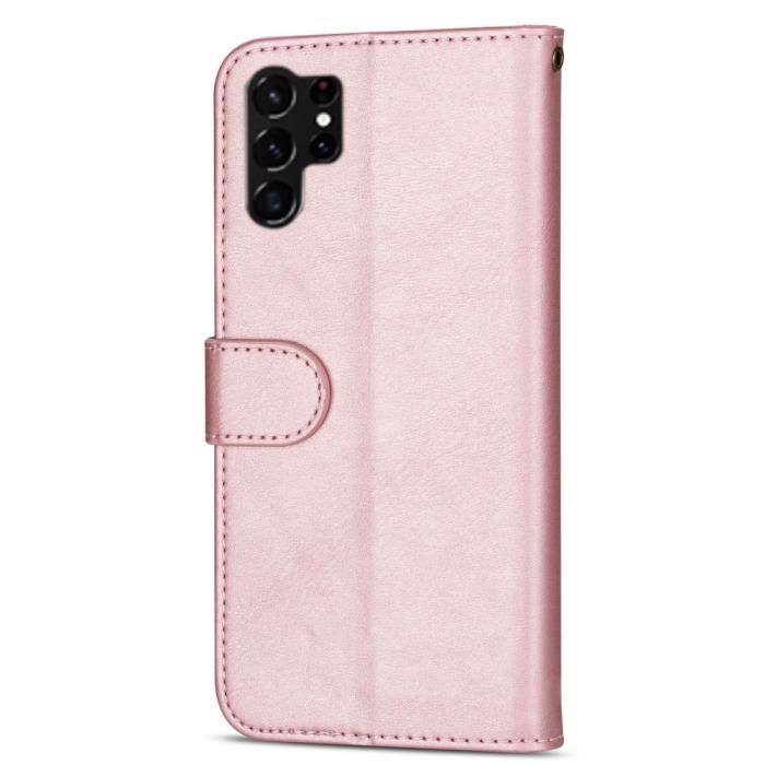 Bild 5,  Samsung Galaxy S23 Ultra Fodral Multifunktionell Roséguld - Teknikhallen.se