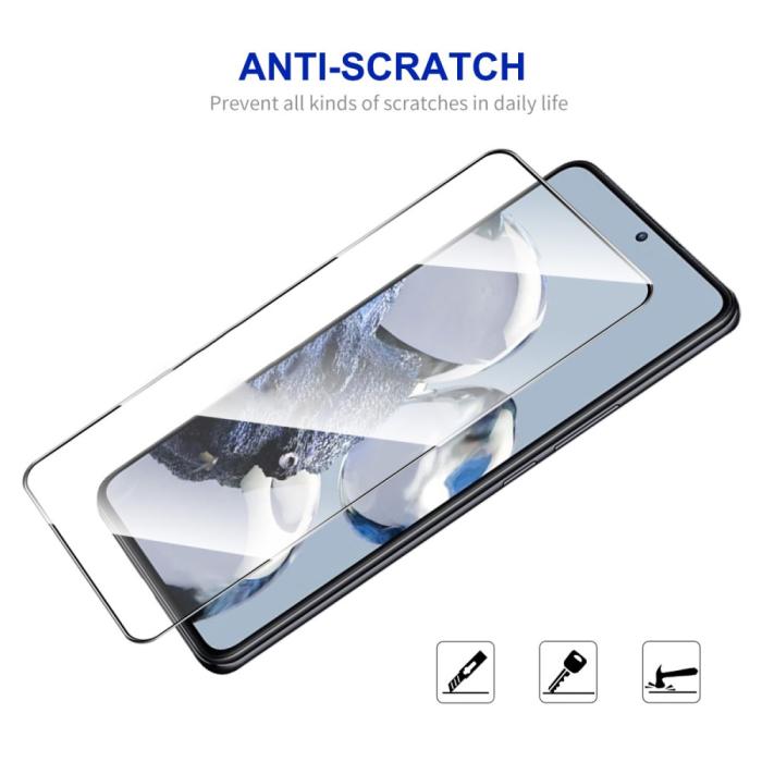 Bild 4, ENKAY ENKAY Xiaomi 12T / 12T Pro 2-PACK Skärmskydd Heltäckande - Teknikhallen.se
