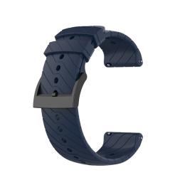  Suunto Silikon Armband Twill Textur (24mm) Mörk Blå - Teknikhallen.se