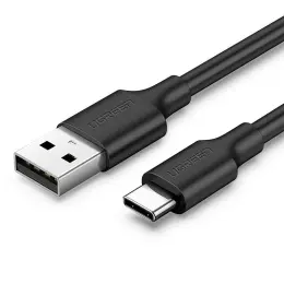 UGREEN Ugreen 2A 1m USB-C Kabel - Svart - Teknikhallen.se