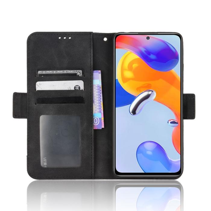 Bild 4,  Xiaomi Redmi Note 11 Pro 5G Fodral Avtagbart Kortfodral Svart - Teknikhallen.se