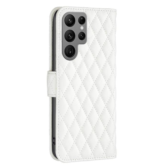 Bild 5,  Samsung Galaxy S24 Ultra Fodral Diamond Vit - Teknikhallen.se