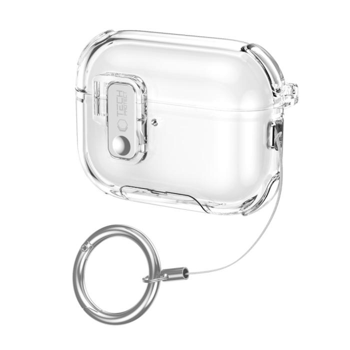 Bild 2, Tech-Protect Tech-Protect AirPods Pro 3 Skal Bounce Pro Transparent - Teknikhallen.se