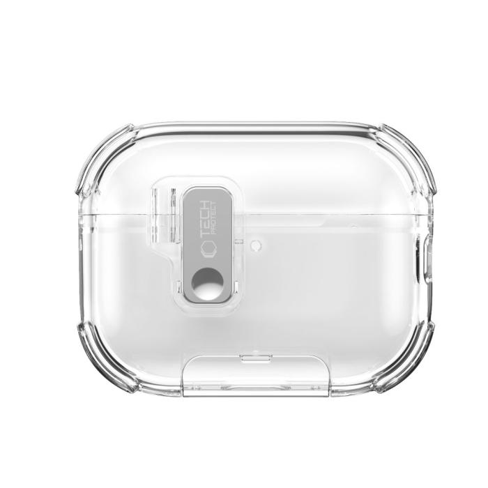 Bild 3, Tech-Protect Tech-Protect AirPods Pro 3 Skal Bounce Pro Transparent - Teknikhallen.se