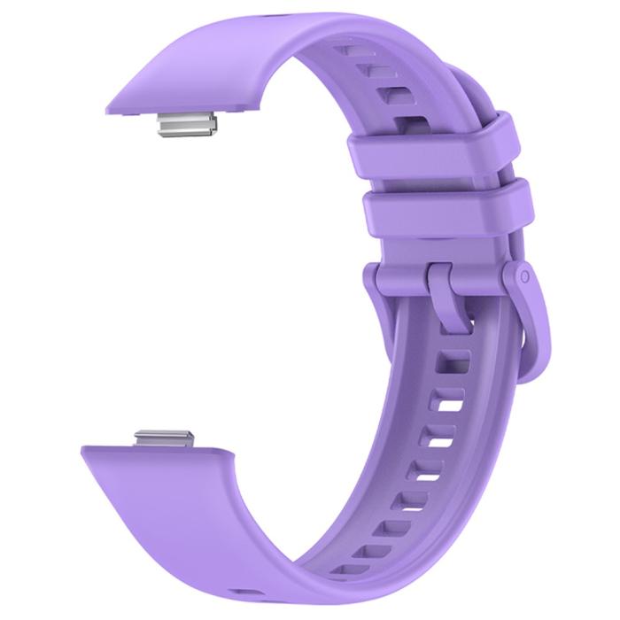 Bild 2,  Huawei Watch Fit 3 Klockarmband Silikon Lila - Teknikhallen.se