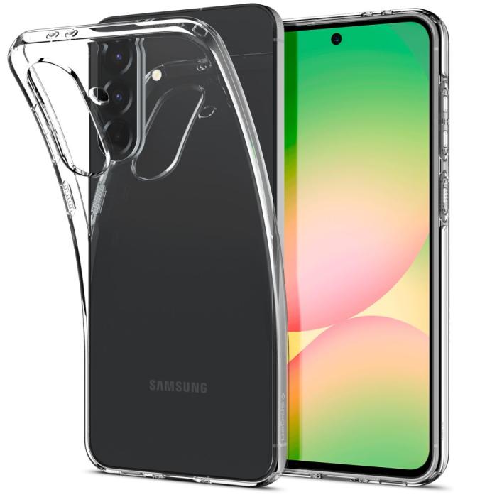 Bild 3, Spigen Spigen Samsung Galaxy A56 5G Skal Liquid Crystal Transparent - Teknikhallen.se