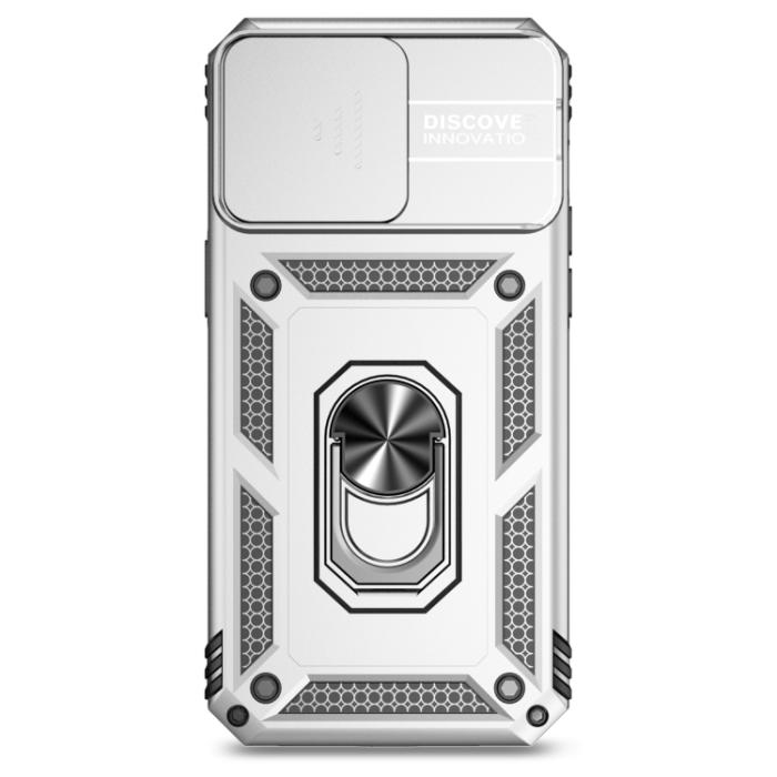 Bild 2,  iPhone 15 Pro Max Skal CamShield Armor Ring Silver - Teknikhallen.se