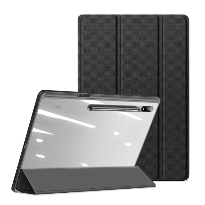 Bild 2, DUX DUCIS DUX DUCIS Galaxy Tab S8 Ultra Fodral TOBY Tri-Fold Svart - Teknikhallen.se