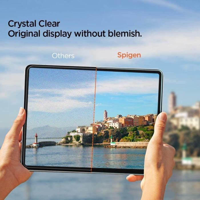 Bild 6, Spigen Spigen iPad Air 2020/2022 / Pro 11 2020/2021/2022 Glas.tR Skärmskydd - Teknikhallen.se