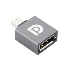  DisplayPort Hona till Mini DisplayPort Hane Adapter Gr&aring; - Teknikhallen.se