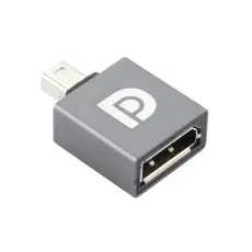  DisplayPort Hona till Mini DisplayPort Hane Adapter Gr&aring; - Teknikhallen.se