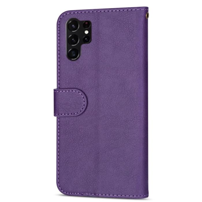 Bild 5,  Samsung Galaxy S23 Ultra Fodral Multifunktionell Lila - Teknikhallen.se