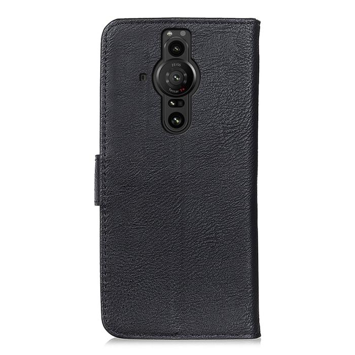 Bild 3, KHAZNEH KHAZNEH Sony Xperia Pro-I Fodral Läder Svart - Teknikhallen.se