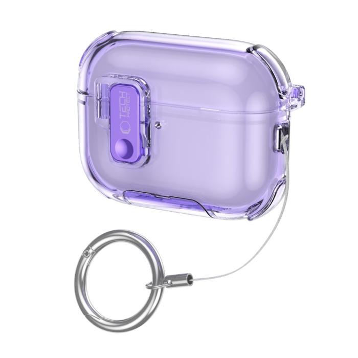 Bild 2, Tech-Protect Tech-Protect AirPods Pro 3 Skal Bounce Pro Lavender - Teknikhallen.se
