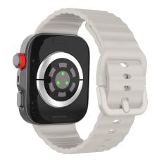 KALEBOL KALEBOL Huawei Watch Fit 4 Pro/4/3 Armband Wave Silikon Starlight - Teknikhallen.se