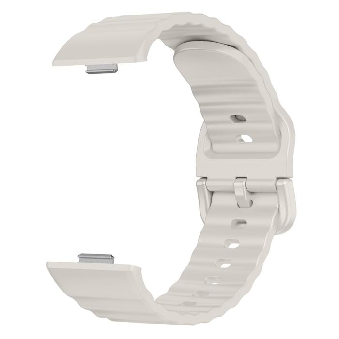 Bild 2, KALEBOL KALEBOL Huawei Watch Fit 4 Pro/4/3 Armband Wave Silikon Starlight - Teknikhallen.se