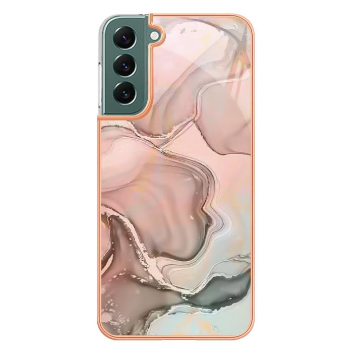 Bild 2,  Samsung Galaxy S23 Plus Skal Marmor TPU Rosa - Teknikhallen.se