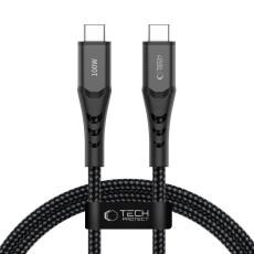 Tech-Protect Tech-Protect 1m 100W PD QC3.0 USB-C-USB-C Kabel UltraBoost - Teknikhallen.se