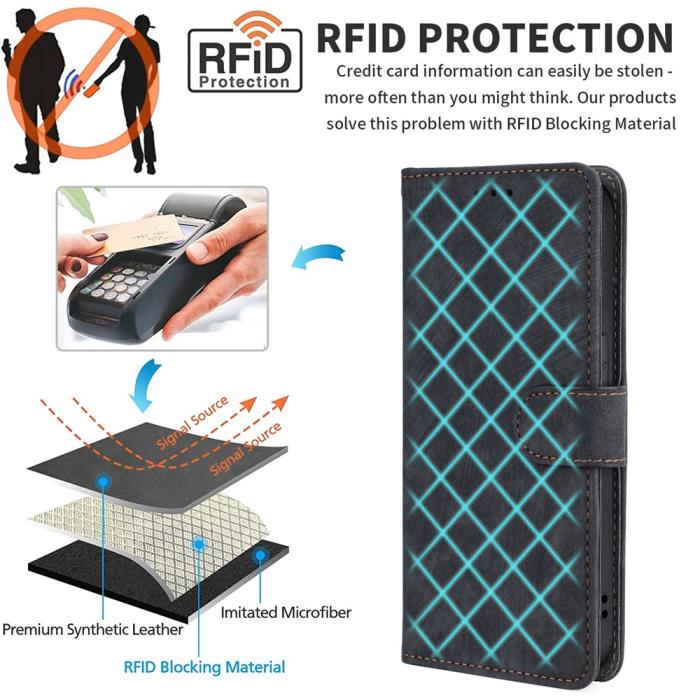 Bild 5,  OnePlus Nord 5 5G Fodral RFID Läder Grön - Teknikhallen.se