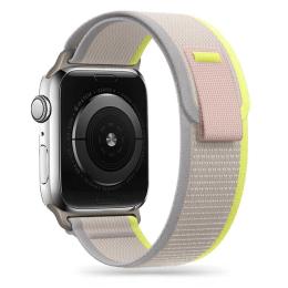 Tech-Protect Tech-Protect Apple Watch 38/40/41 mm Armband Nylon Beige - Teknikhallen.se