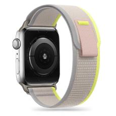 Tech-Protect Tech-Protect Apple Watch 42/41/40/38 mm Armband Nylon Beige - Teknikhallen.se