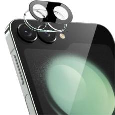 IMAK IMAK Galaxy Z Flip 6 Linsskydd H&auml;rdat Glas Svart - Teknikhallen.se