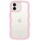 holdit holdit iPhone 12/12 Pro Skal Wavy Pink Transparent - Teknikhallen.se