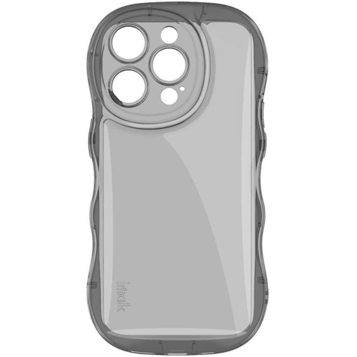 Bild 3, IMAK IMAK iPhone 14 Pro Skal TPU Tonad Svart - Teknikhallen.se