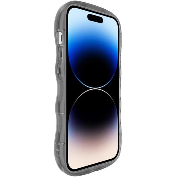 Bild 5, IMAK IMAK iPhone 14 Pro Skal TPU Tonad Svart - Teknikhallen.se