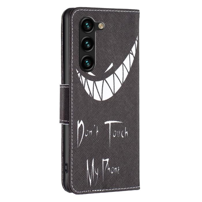 Bild 5,  Galaxy S25 Plus / S24 Plus Fodral Med Tryck Dont Touch - Teknikhallen.se