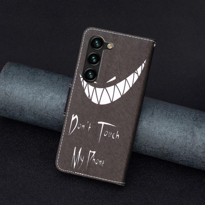 Bild 6,  Galaxy S25 Plus / S24 Plus Fodral Med Tryck Dont Touch - Teknikhallen.se