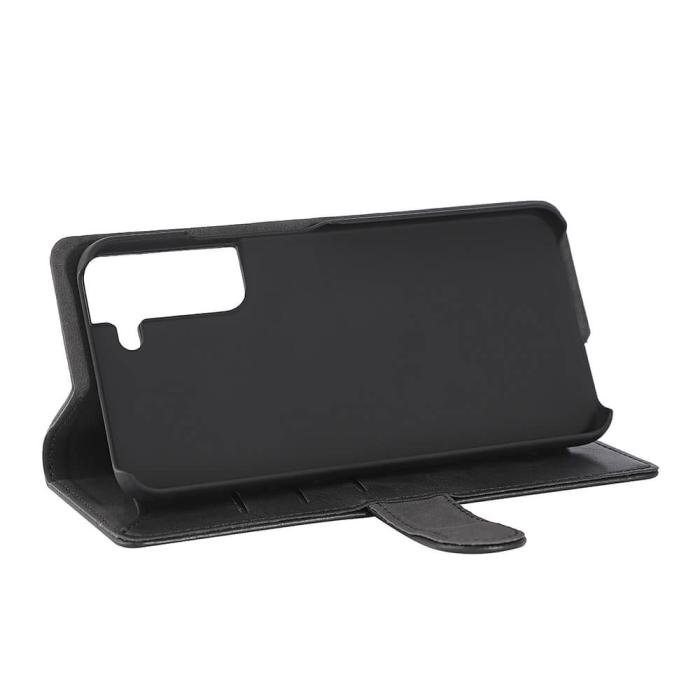 Bild 5, Gear GEAR Samsung Galaxy S22 Plus Fodral Läder Svart - Teknikhallen.se
