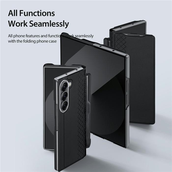 Bild 6, DUX DUCIS DUX DUCIS Galaxy Z Fold 7 Fodral Bril Pennhållare Svart - Teknikhallen.se