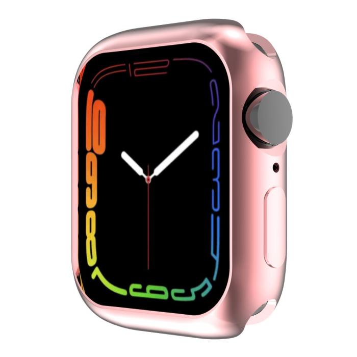 Bild 2,  Apple Watch 7/8 45mm Skal TPU Electroplate Rosa - Teknikhallen.se