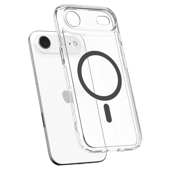 Bild 5, Spigen Spigen iPhone Air Skal MagSafe Ultra Hybrid Transparent - Teknikhallen.se